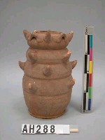宋  四耳多角陶罐藏品圖，第1張